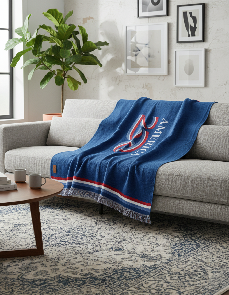 America 250 Signature Throw Blanket