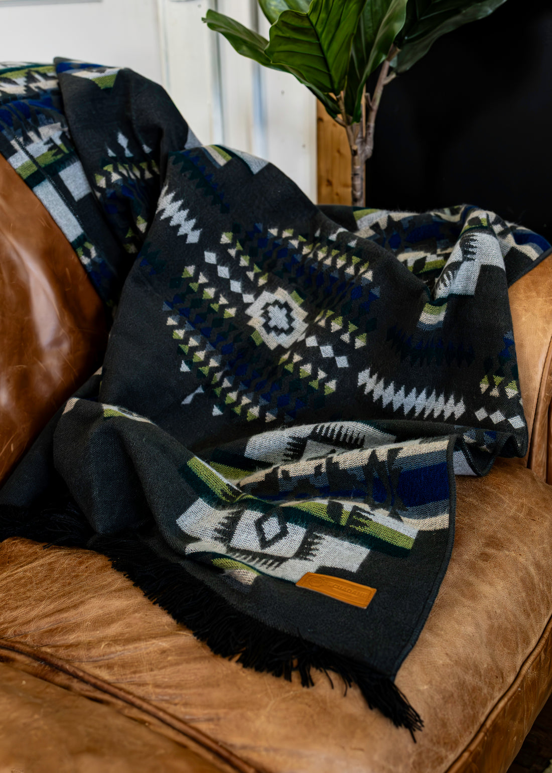 Artisan-Made Blanket - Andes Storm Throw