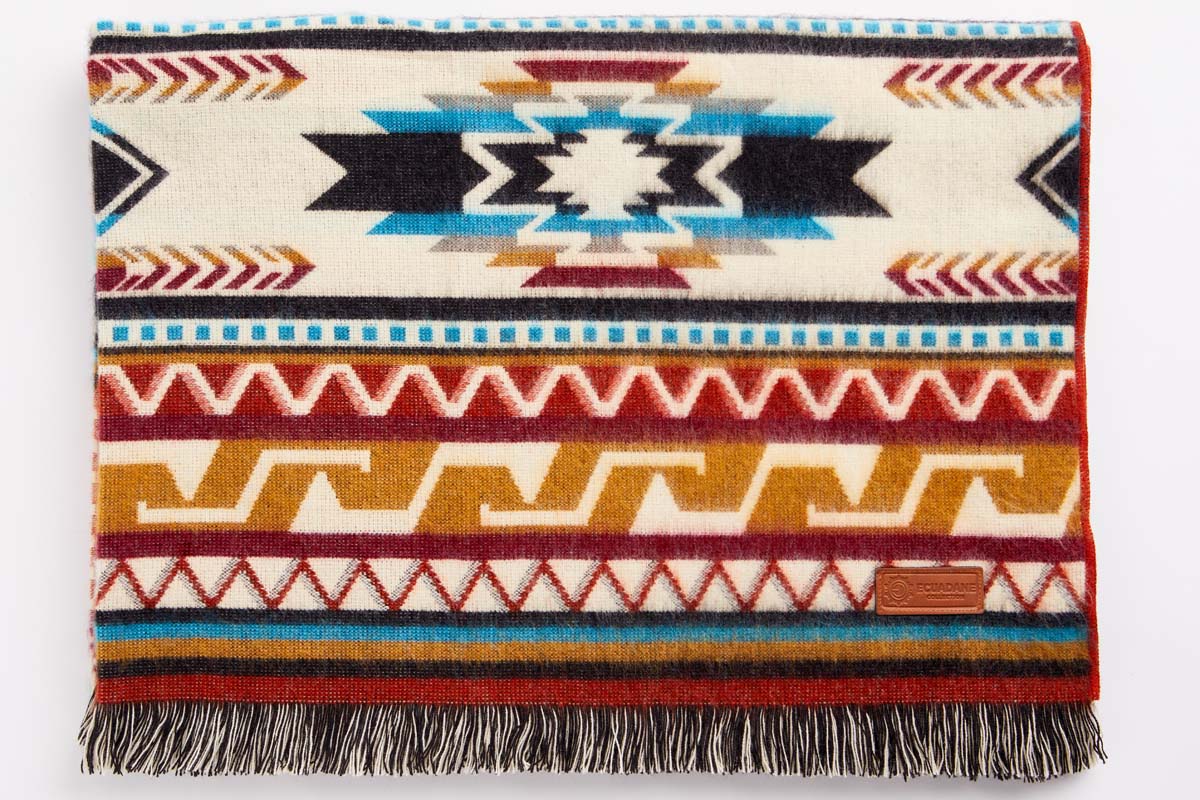 Artisan-Made Southwestern Blanket - Antisana Earth Throw
