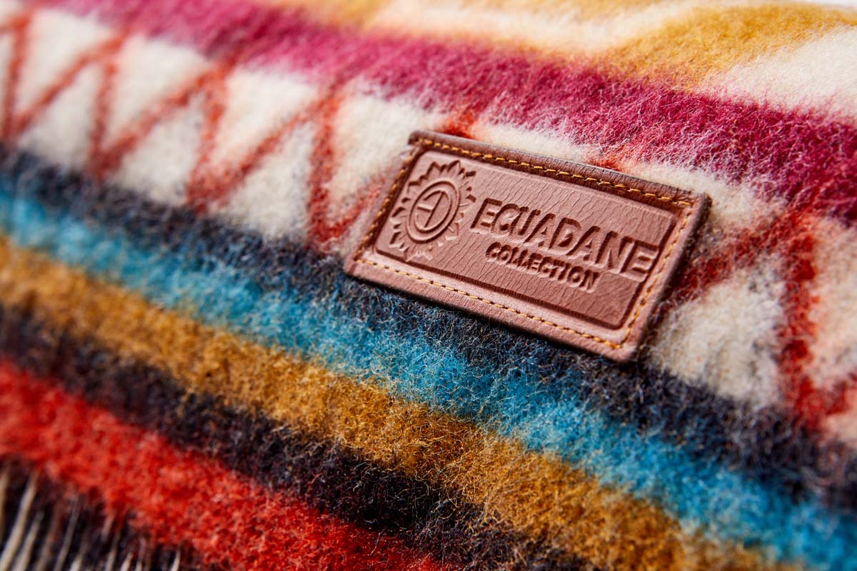 Artisan-Made Southwestern Blanket - Antisana Earth Throw
