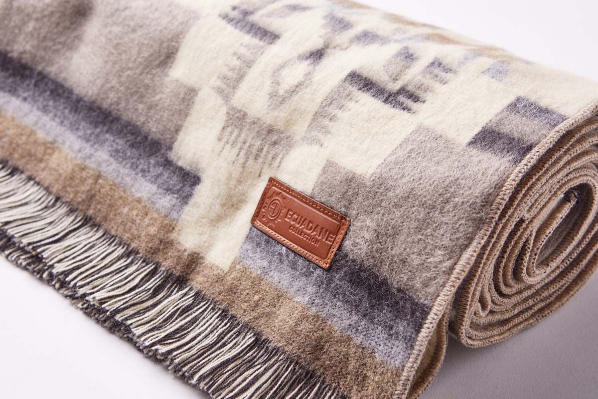 Artisan-Made Southwestern Blanket - Andes Cloud Throw