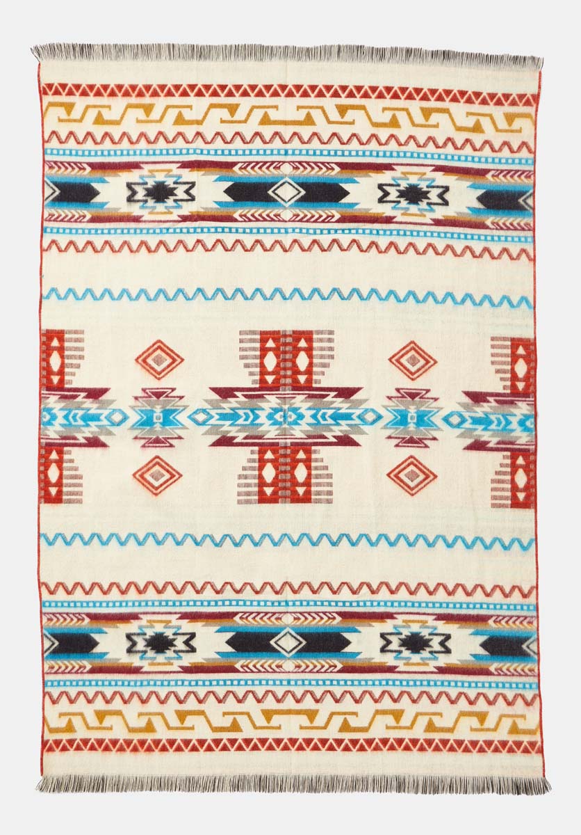 Artisan-Made Southwestern Blanket - Antisana Earth Throw