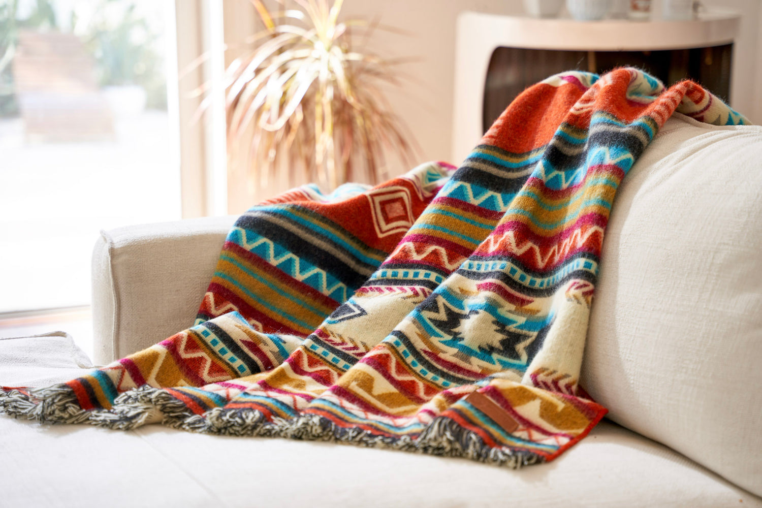 Artisan-Made Southwestern Blanket - Antisana Earth Throw