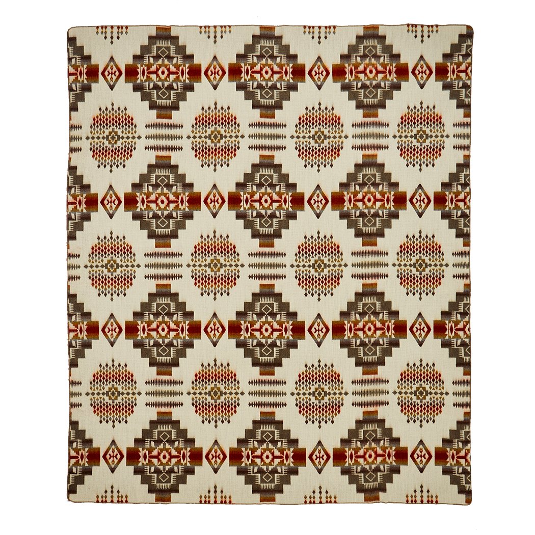 Artisan-Made Southwestern Queen-Sized Blanket - Andes Beach