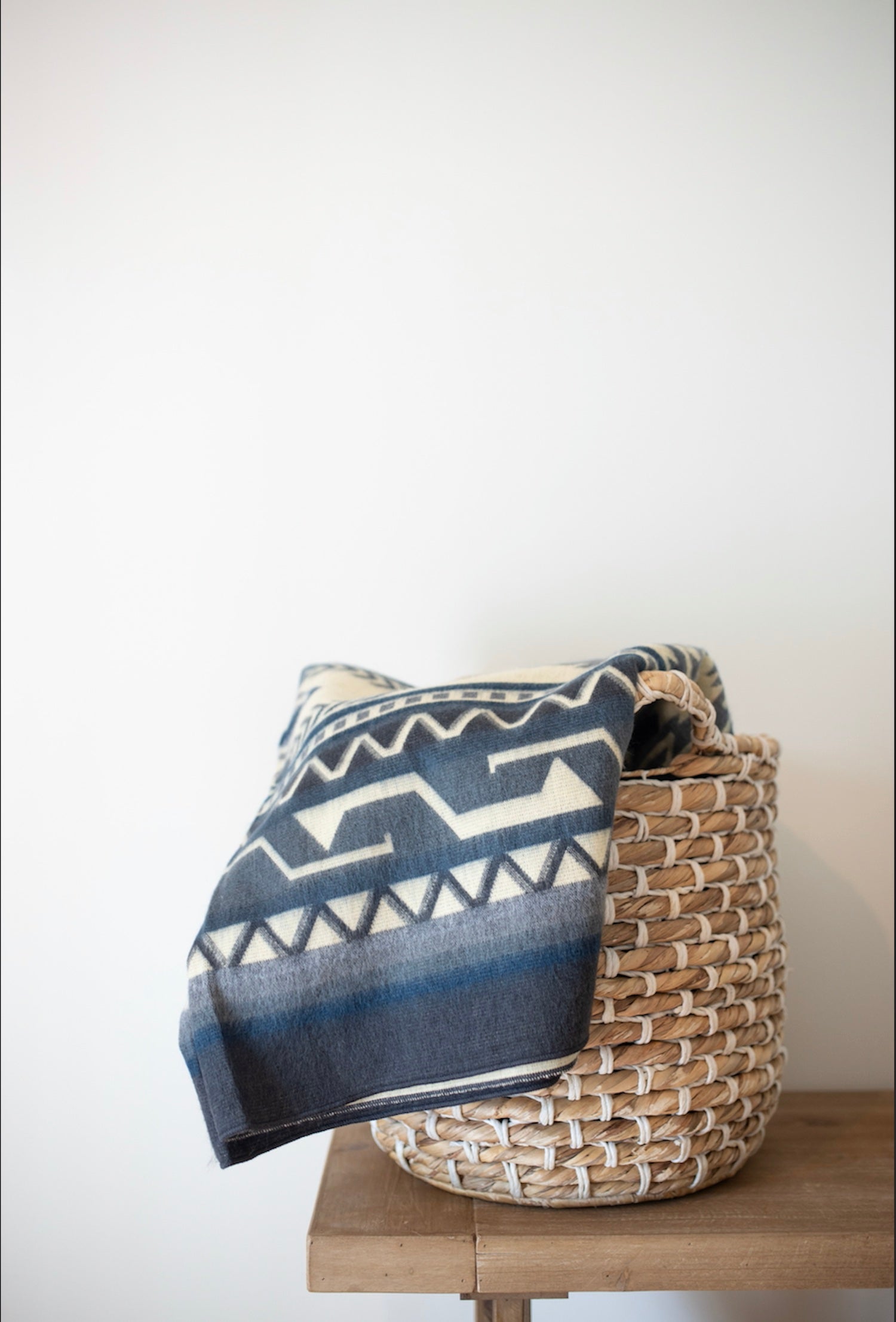 Artisan-Made Southwestern Blanket - Antisana Sky