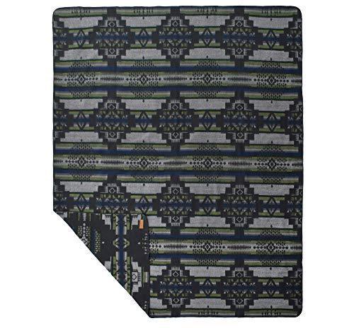 Artisan-Made Southwestern Queen-Sized Blanket - Andes Storm