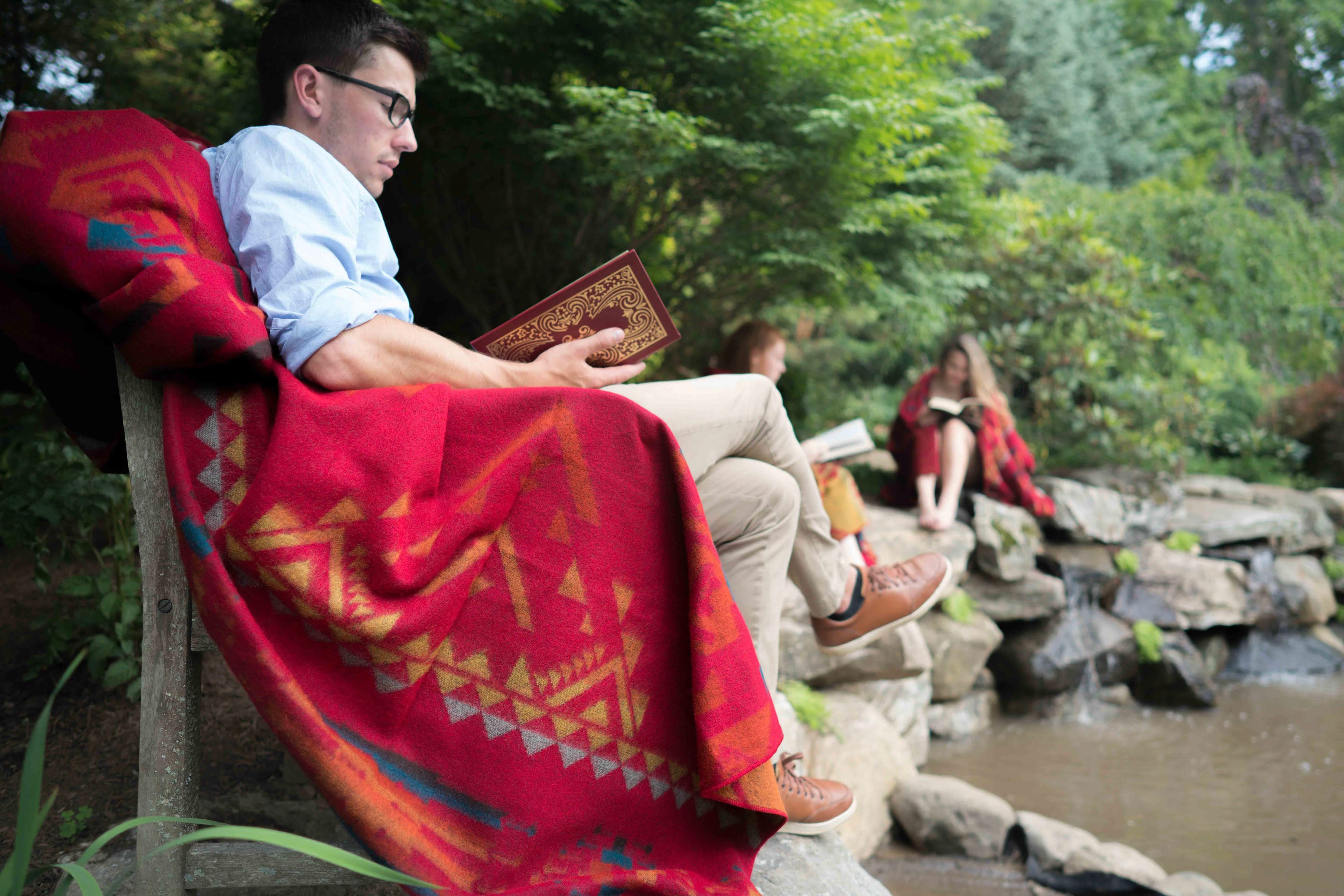 Corazon Wildfire Artisan Southwestern Blanket