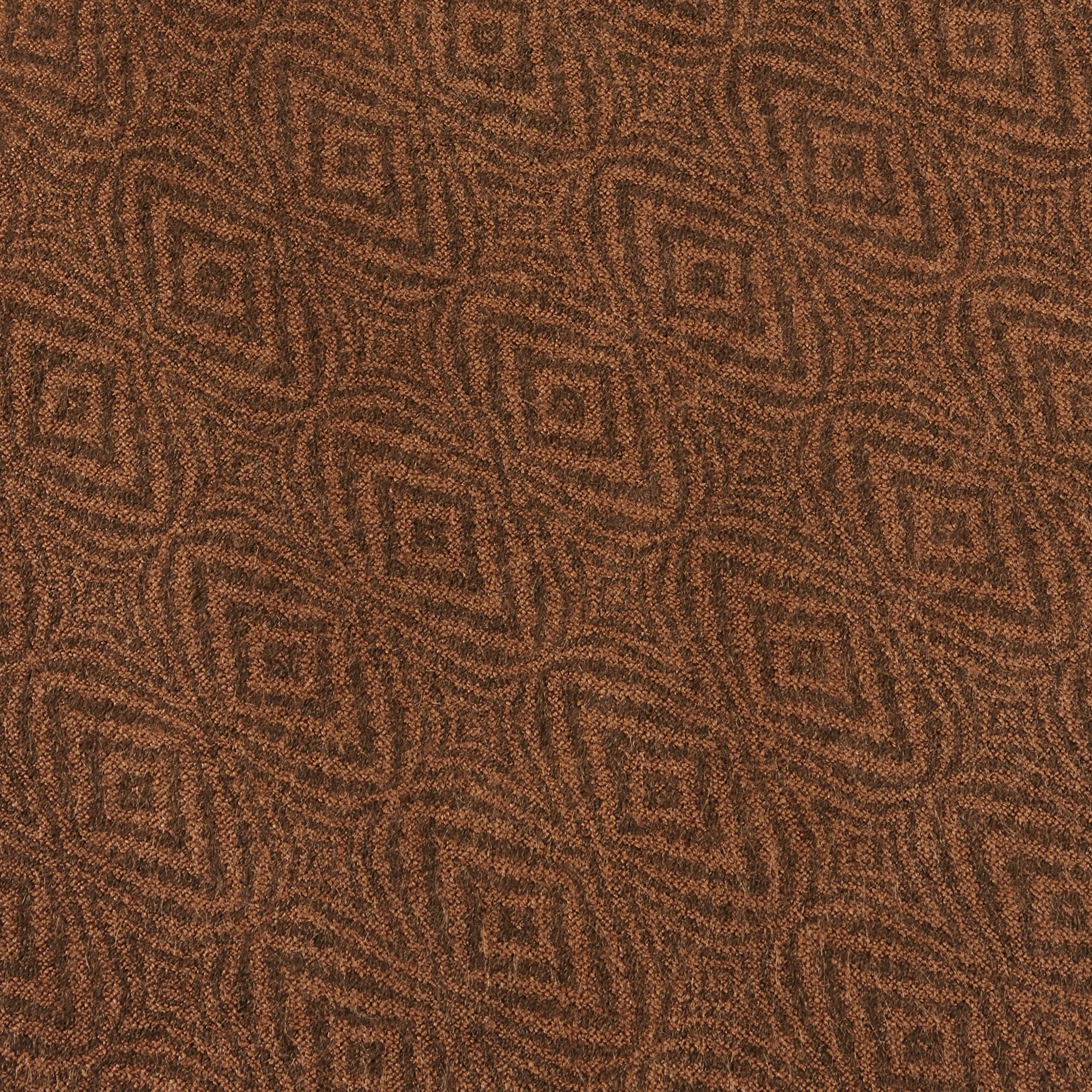 Handwoven Brown Infinity Scarf