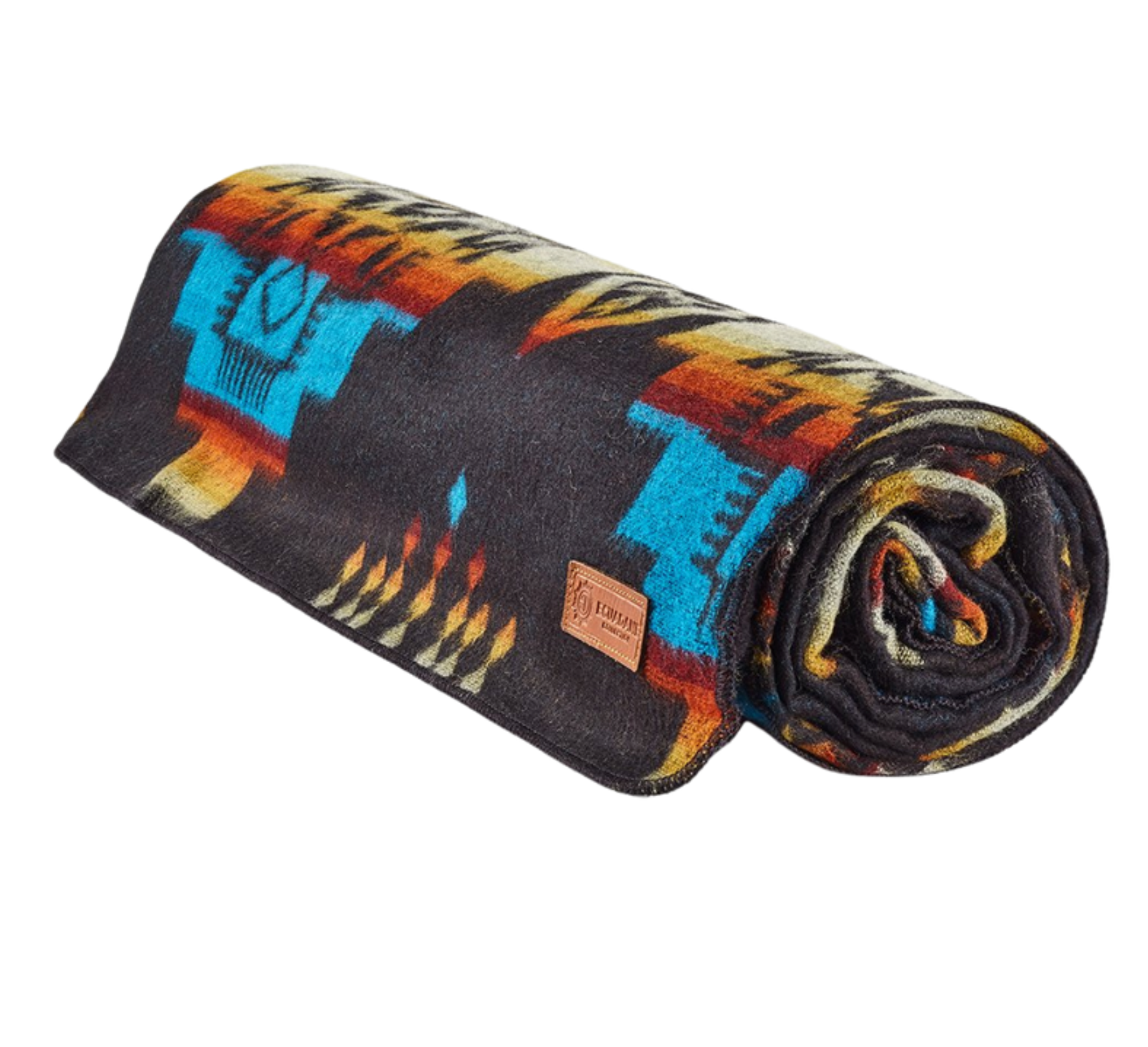 Artisan-Made Southwestern Queen-Sized Blanket - Andes Cliffside