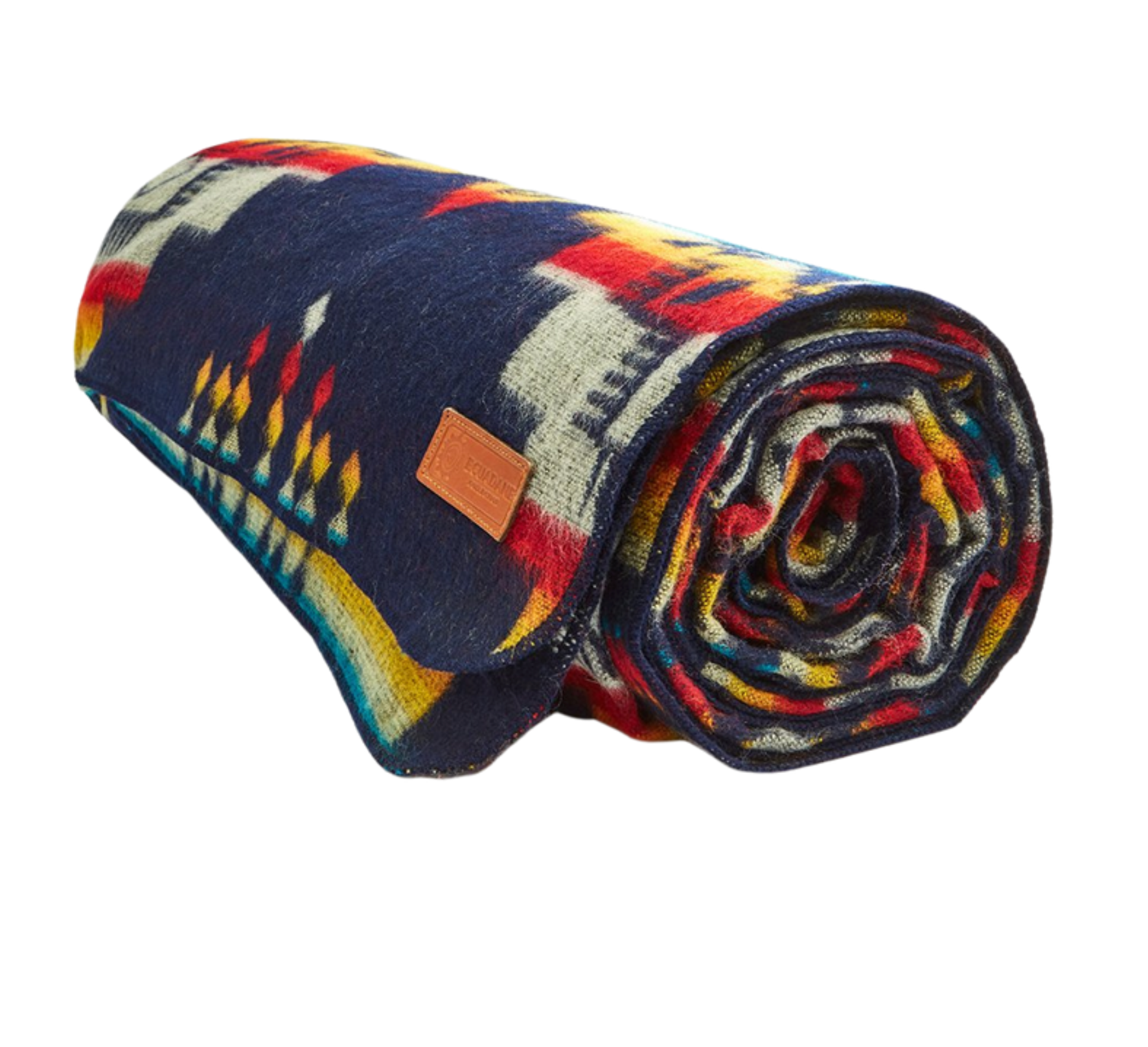 Artisan-Made Queen-Sized Blanket - Andes Midnight