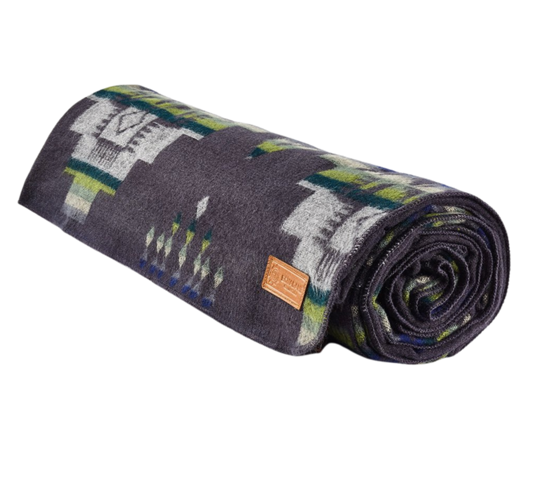 Artisan-Made Southwestern Queen-Sized Blanket - Andes Storm