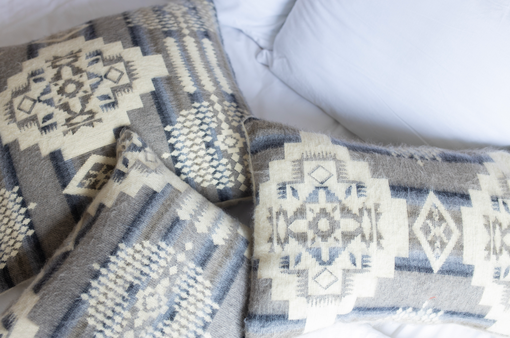 Artisan-Woven Small Andes Cloud Pillowcase