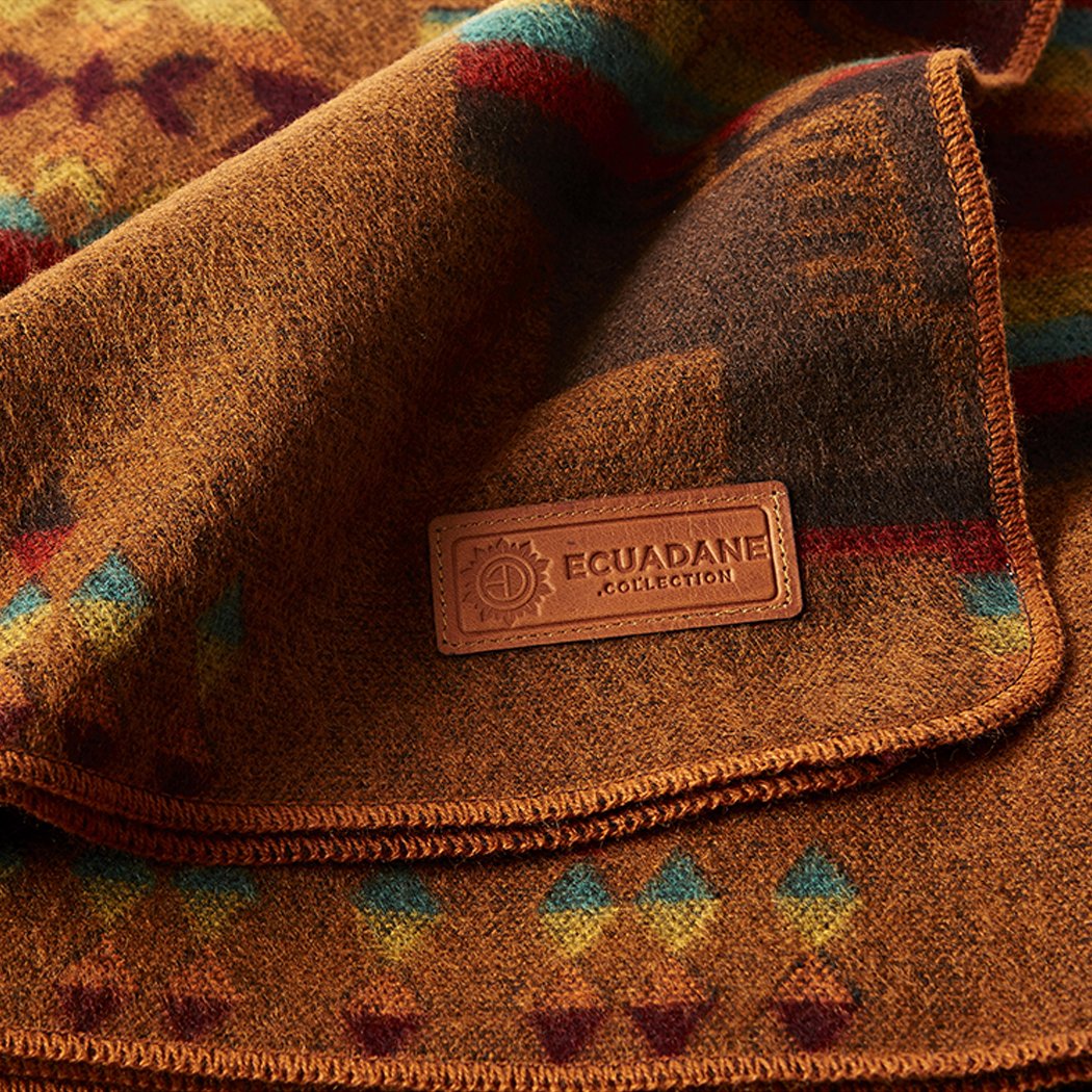 Artisan-Made Queen-Sized Blanket - Andes Mountain