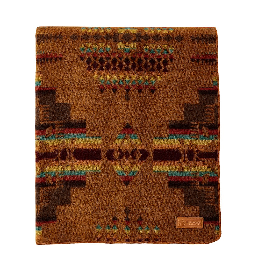 Artisan-Made Queen-Sized Blanket - Andes Mountain