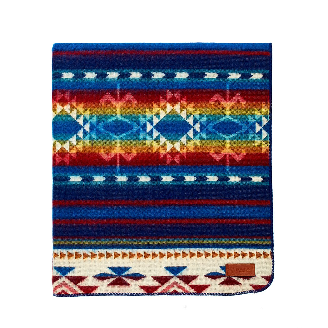 Artisan Southwestern Blanket - Cotacachi Water