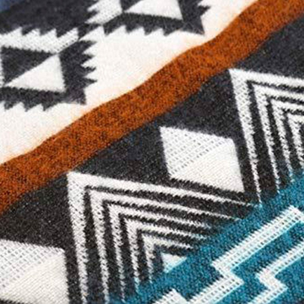 Artisan Winter Blanket - Lone Wolf Snowboarder