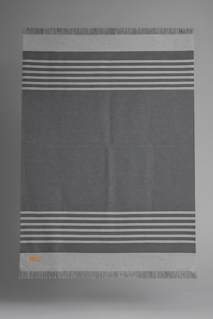 Grisaille Throw - Danish Inspired Heritage Weave