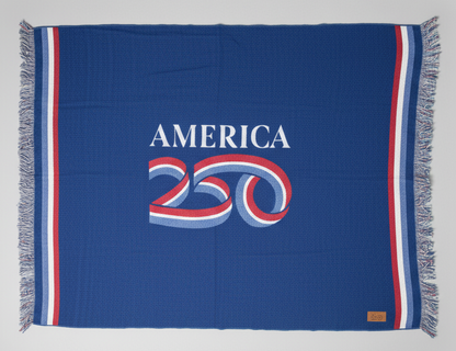 America 250 Signature Throw Blanket