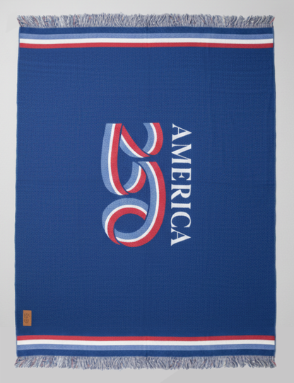 America 250 Signature Throw Blanket