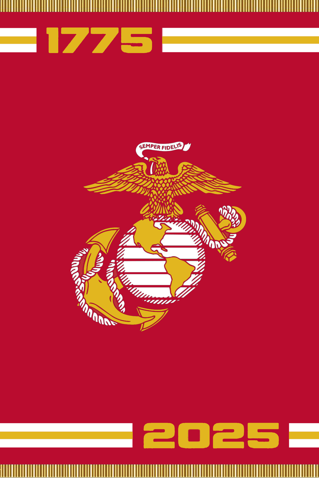 US Marines - Custom Woven Throw