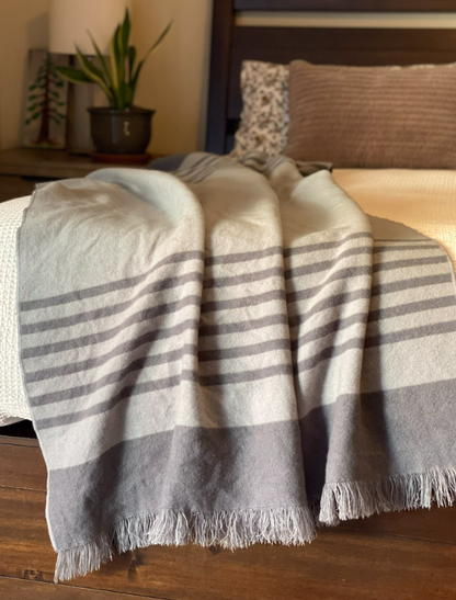 Grisaille Throw - Danish Inspired Heritage Weave