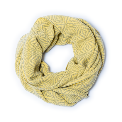 Light Yellow Infinity Scarf