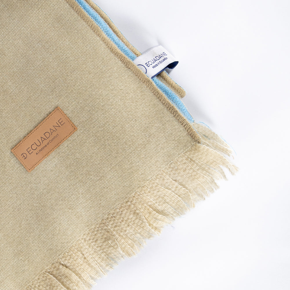 Blue Unifier Throw Artisan-Crafted Blanket