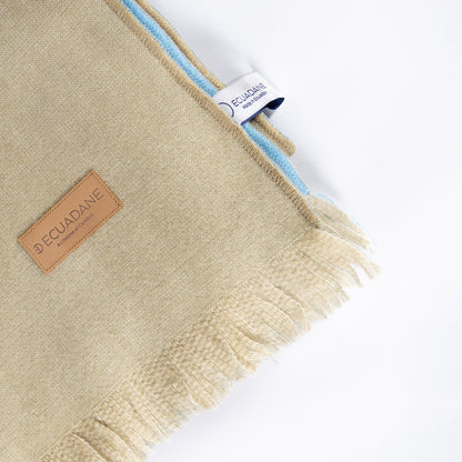 Blue Unifier Throw Artisan-Crafted Blanket