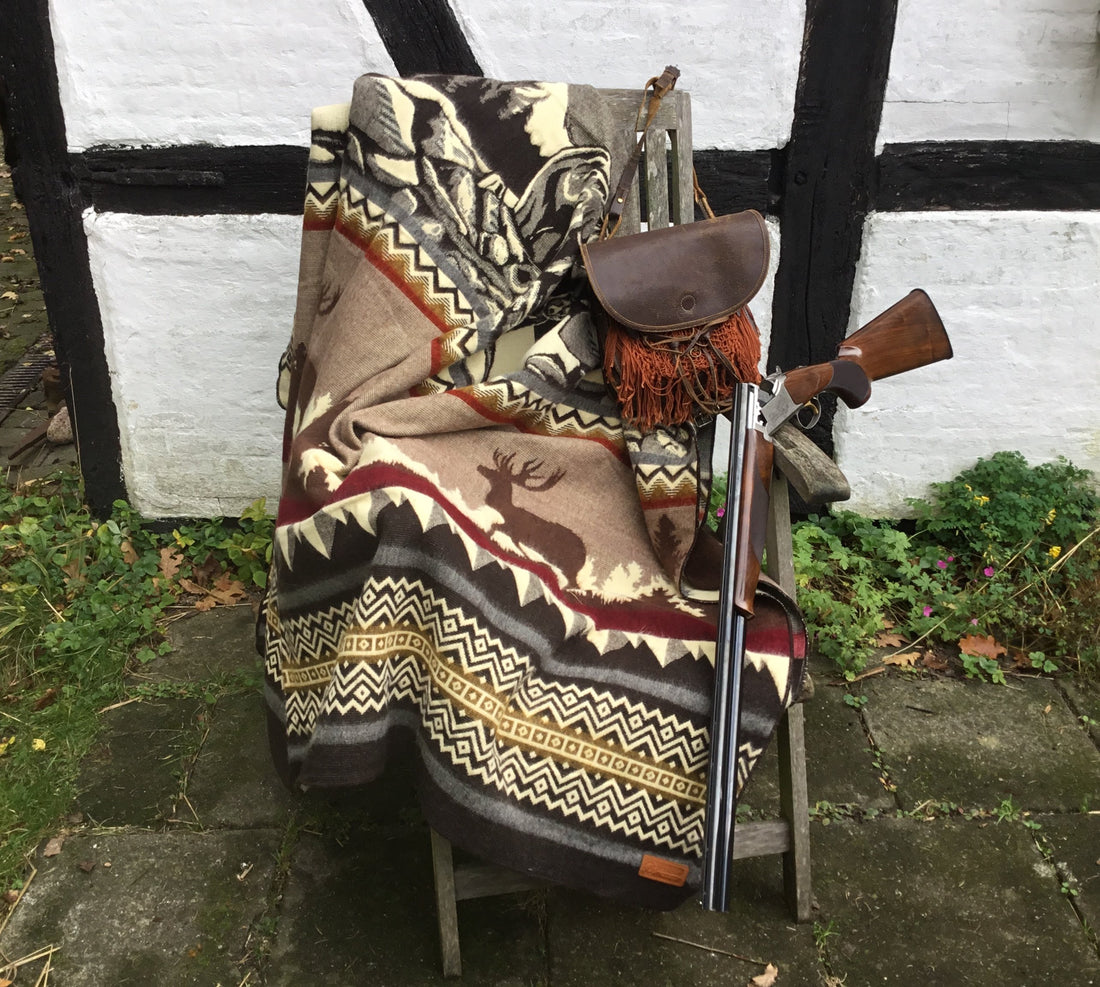 Artisan-Made Southwestern Blanket - Mountain Range